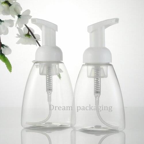 10PCS 250ml/300ml Foaming Bottle Whipped Mousse Points Bottling Fine Shampoo Lotion Refillable Bottles Foam Pump Soap Dispenser