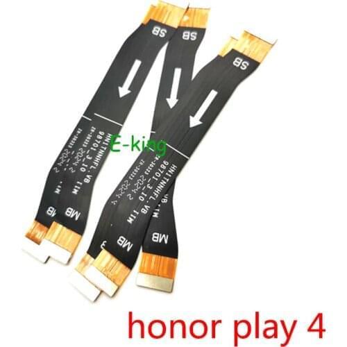 10PCS Mainboard Flex For Huawei Honor Play 4 4t Plus Main Board Motherboard Connector LCD Flex Cable