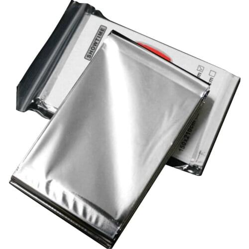 160*210CM Emergency Blanket Tear Resistant Windproof Sun Protection Thermal Insulation Blanket Blanket Hiking Survival Boosted