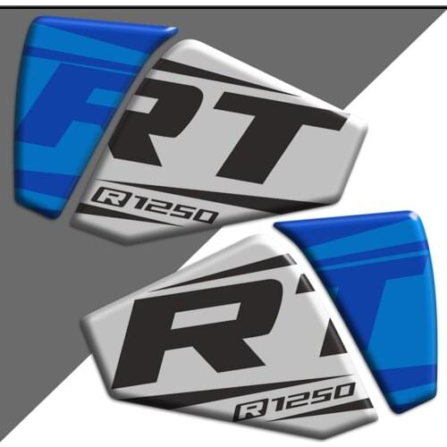 Trunk Luggage Cases For BMW R1250RT R 1250 R1250 RT Tank Pad Stickers Decal Kit Protector Bag Box Accessory Knee 2018 2019 2020