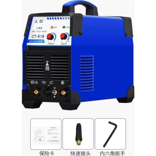CT-618 multi-function three-purpose / electric welding machine / argon arc welding / plasma cutting machine 220V