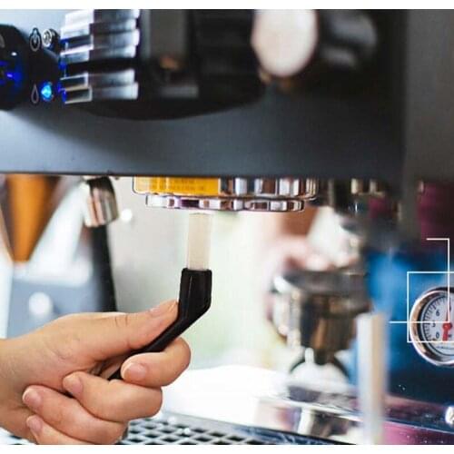 Coffee Brush Espresso Coffee Machine Cleaning Brush Machine Coffee Grime Cleaning Brush Plastic Handle Kitchen Cleaning Tools