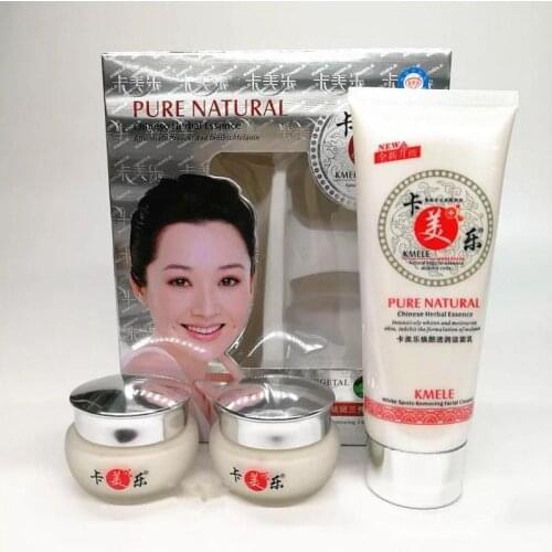 KMELE White Spots Removing 2-in-1 set KMELE whitening cream effect in 12 days