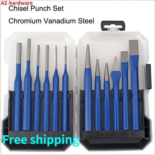 12pcs/Set 3-8mm Center Positioning Punch Alloy Chisel Punch Set Punch Pin Chisel Rivet Screw Mark Hole Woodwork Carve Set