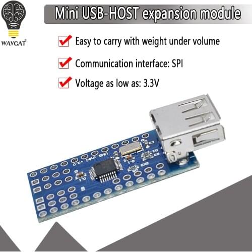 Official Mini USB Host Shield 2.0 for Arduino ADK SLR development tool