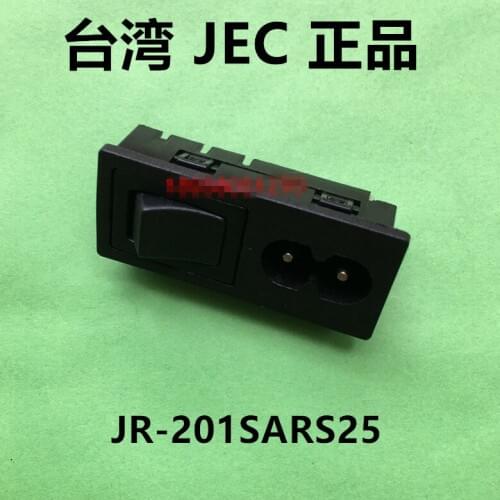 Original new 100% import 86 type power socket with switch JR-201SARS25 switch no word