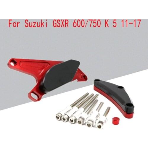 Applicable to Suzuki GSXR 600/750 K 5 11-17 Years Motorcycle Modified Engine Drop Protection Decorative Block Aluminum alloy CNC