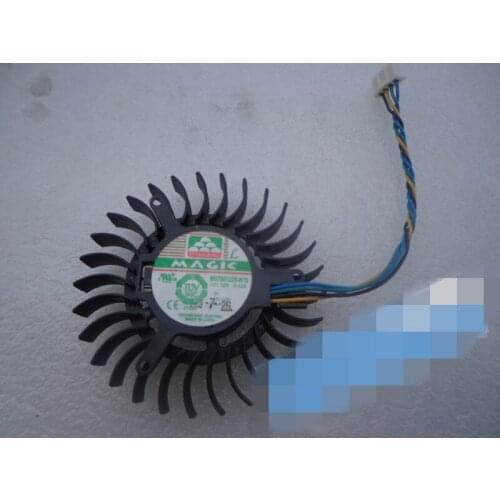 Brand new original 6012 6cm 12V 0.43a mgt6012r-w75 55mm × 55mm × 12mm4pin graphics card fan