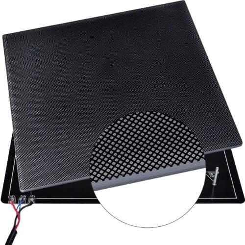 3D Printer Parts Hot Bed 220x220mm Glass Printing Plate Bulid Surface Sticker Fit MK2B MK3 Heated Bed RepRap Ender 3 Thermistor