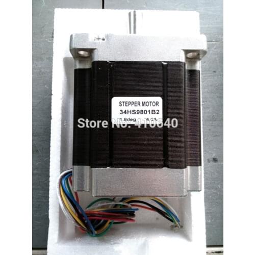 In Stock! Step motor 34HS9801 4 A 490 N.cm with 4 lead wires and step angle 1.8 degree