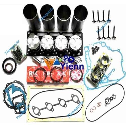 V1405 Engine Overhaul Rebuild Kit With Valve For Kubota Engine Loader Excavator Tractor Engine repair parts
