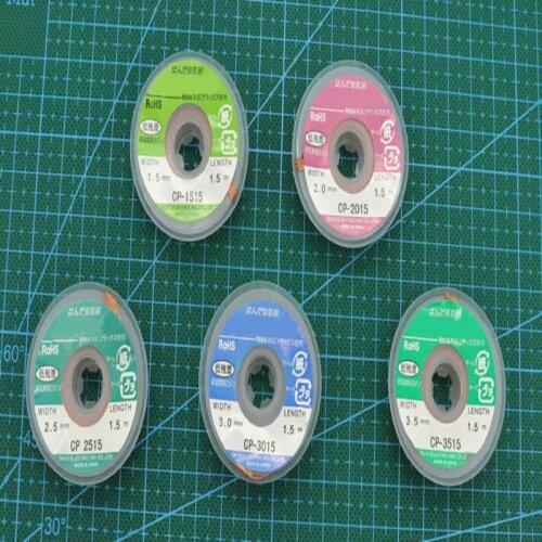 1pcs Remove welding tin wire solder tape BGA solder plate tin stripping line copper braider wire