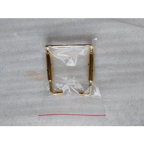 15 PCs Quality Violin parts Gold color Violin Chin rest clamp