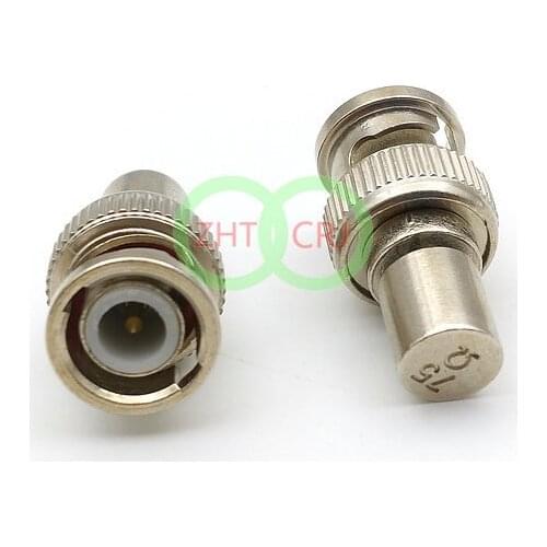 20pcs BNC Male Resistor Coax Terminator Load Impedance 75ohm RF connectors New