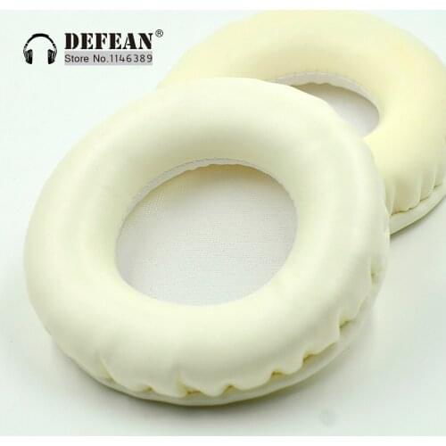 90mm 3.54 inch white cushion replacement ear pads earpads earmuff cover pillow cup for headset headphone