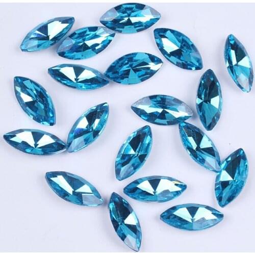 Thermomix Crafts Accessories Tape Blue Crystals Rhinestones for Clothing DIY Horse Eye Rhinestone Applique for Wedding Dress F