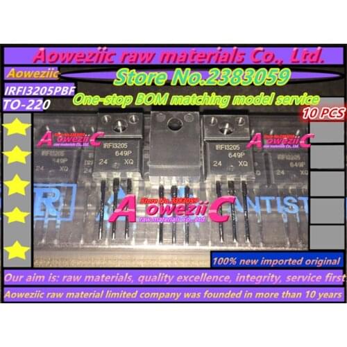 Aoweziic 100% new imported original IRFI840 IRFI840GPBF FI840G TO-220 MOS FET 500V 4.6A
