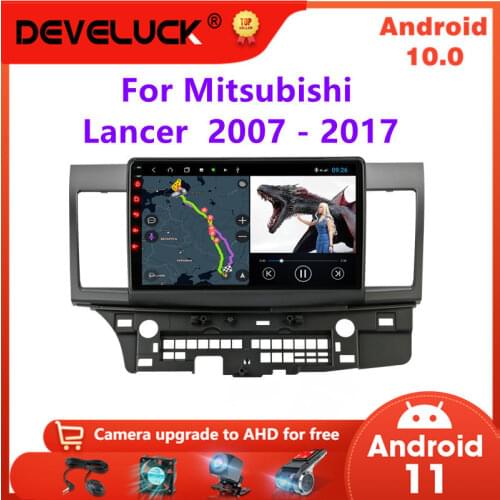 Android 10 2 din Car Radio 4G Net Wifi For Mitsubishi Lancer 10 CY 2007 - 2017 Multimedia Video Player GPS Navigation Stereo DVD