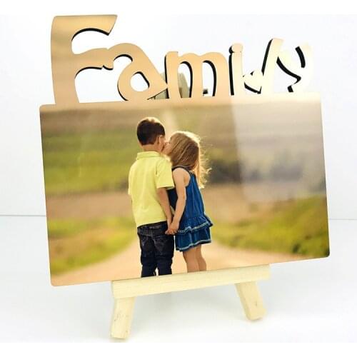 Free shipping 4pcs/lot Sublimation Blanks MDF Photo Plate 155*140*5mm Tag DIY Gift Printing Sublimation Ink Transfer Print