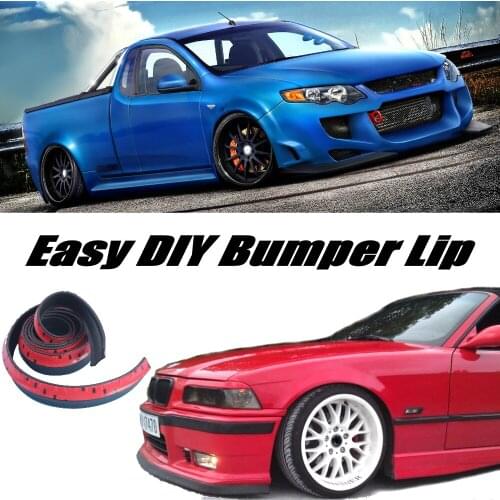 Bumper Lip Deflector Lips For Ford Falcon Fairmont FTE TE50 TS50 Front Spoiler Skirt For Car View Tuning / Body Kit / Strip