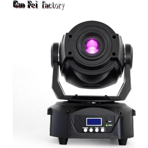 Dj Lights Moving Head Led 90W Spot Gobos Projector Mobile Lamp With Prism Sound Activated For Bar Club Boat Disco Party