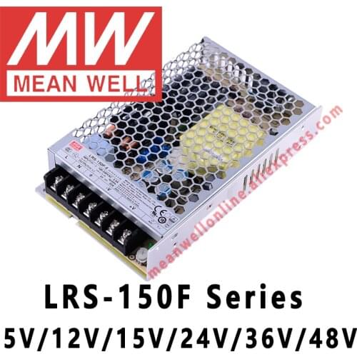 Mean Well LRS-150F-5V 12V 15V 24V 36V 48V Switching Power Supply meanwell AC/DC 150W Single Output