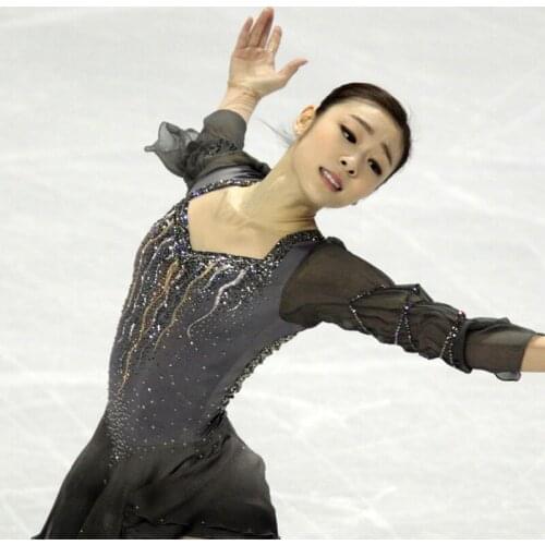 Customization Girls and Women Figure Skating Dresses Spandex Material Color Can Be Chosen By Itself Ice Skating Dresses