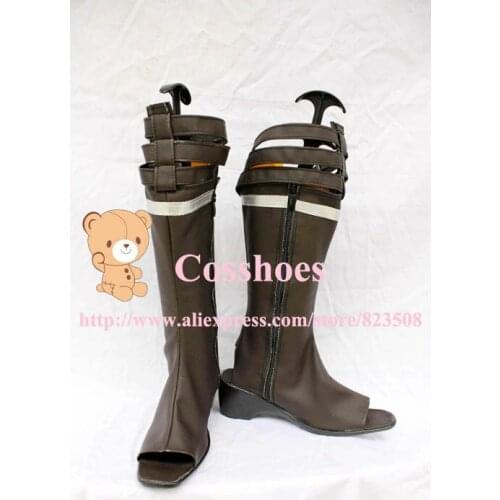 Custom made Yun Fang Shoes boots from Final Fantasy XIII Cosplay