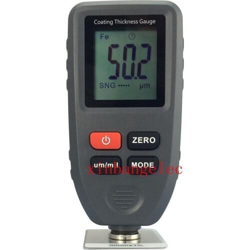 Paint Coating Thickness Meter Gauge Tester Auto F/NF Probes 0~1300um XZB-TC-600