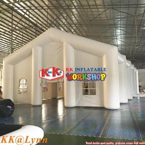 Outdoor 20x10x7m Multifunction Inflatable Marquee Tent House For Event Party Using