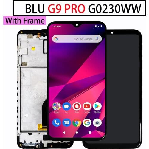 Original New 6.3"Inch Display For BLU G9 PRO G0230WW LCD Display + Touch Screen Digiziter Assembly With Tools