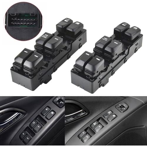 For Hyundai IX35 TUCSON 2010-2015 Electric Power Window Lifter Regulator Control Switch 93570-2S150 93570-2Z000 93570-2S010