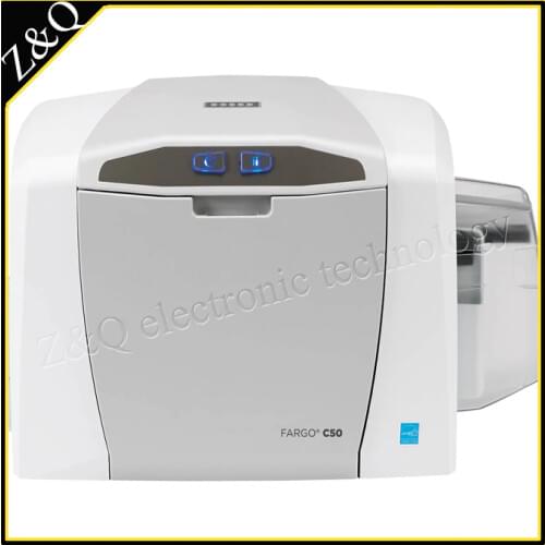 Fargo C50 ID Card Printer Single-Sided use Fargo45500 ink ribbon