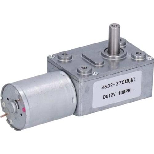Gear Motor Self-Locking Worm Geared Motors for DIY