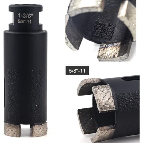 Dry and wet 1-3/8 inch 35mm diamond drilling bit for grinding granite and Marble