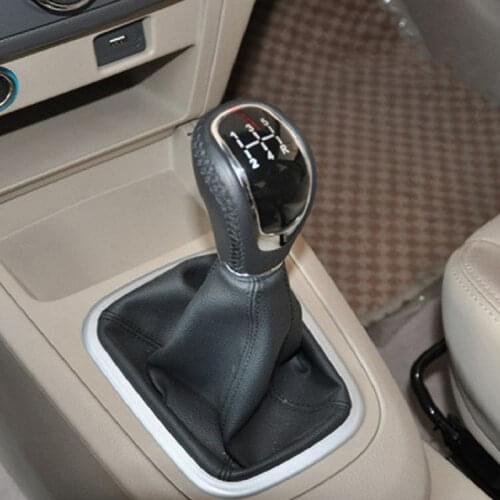 Universal Automotive Manual Transmission Vehicle Gearshift Knob 5 Speed Shift Gear Sleeve Head Interior Products