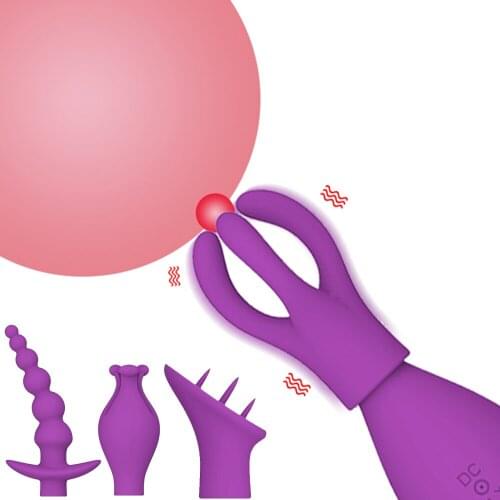 4 in 1 Clit Vibrator G Spot Clitoris Stimulator Nipple Massager Sex Toys for Women Strong Vibration Butt Plug Adult Products