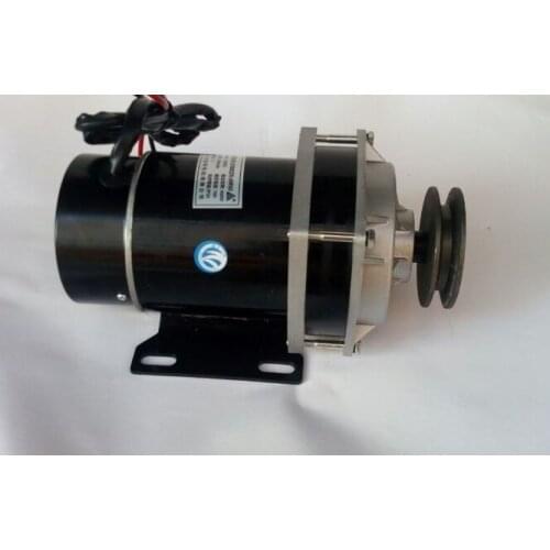500W 24V / 36V / 48V pulley gear motor, brush motor three-wheel electric vehicle, DC brush motor MY1020ZXF