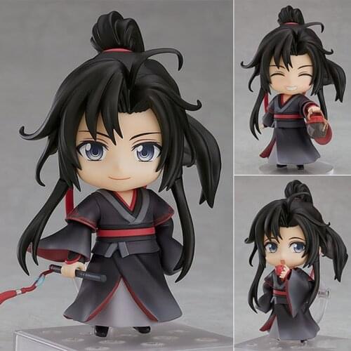 Mo Dao Zu Shi Anime Figure Toys Wei Wuxian Yi Ling Lao Zu Figure Lan Wangji Pvc Action Figure Collectible Model Doll Kids Gift