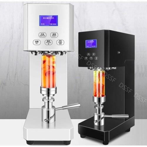 Seamingl Aluminum Tin Beer Ring-Pull Cans Automatic Plastic Bottle Cap Induction Can Sealing Machine