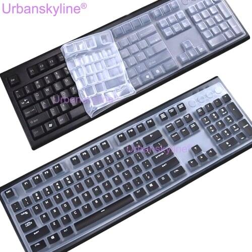 Keyboard Cover for Logitech G610 G810 G910 G213 G413 G512 Transparent Clear Black Silicone TPU Film Case Thin Russian US