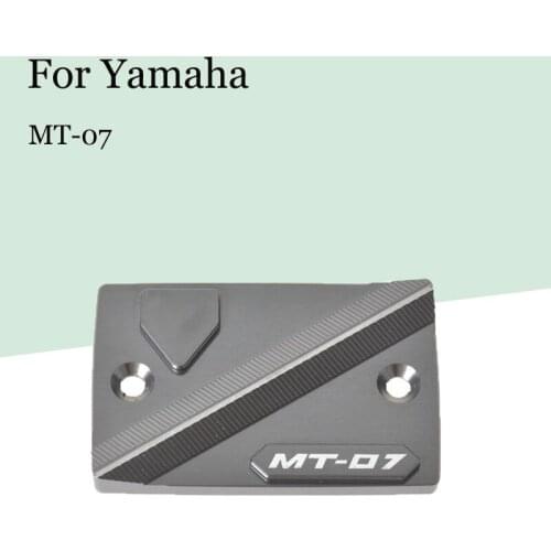 For Yamaha Mt07 MT-07 CNC Aluminum Alloy Motorcycle Modified Brake Oil Cup Cover Pump Cover Kettle Cover New Accessories