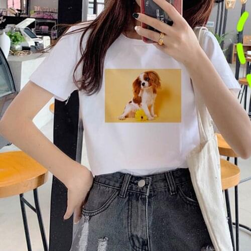 Women Fashion T-shirt Summer Cute Cat Printed T-Shirt Top Summer Graphic Casual t shirt women New Style White Tees Female