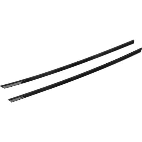 For Golf 8 MK8 2020 2021 Glossy Black Car Front Bumper Grille Decoration Strip Cover