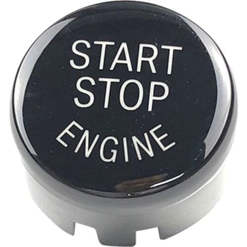 Car Engine Start Stop Button One-Key Auto Replacement Parts Vehicle Modification Car Styling