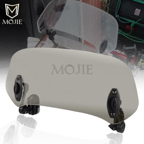 Motorcycle Windshield Extension Spoiler Windscreen Air Deflector For Suzuki 600/750 KATANA 1100 GSX1100F GSX750F GSX600F LS650