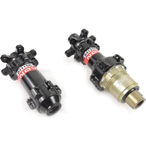 Novatec D411SB D412SB front QR 12mm 15mm rear QR 142mm 411 412 disc brake hub SHN 9 10 11s and XD XDR 12s 24 holes 24H