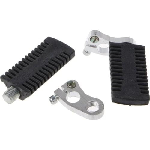 Motorcycle Pedals Foot Pegs Rest Footrests Footpegs For 47cc 49cc Mini Moto, Pocket bike, Quad ATV