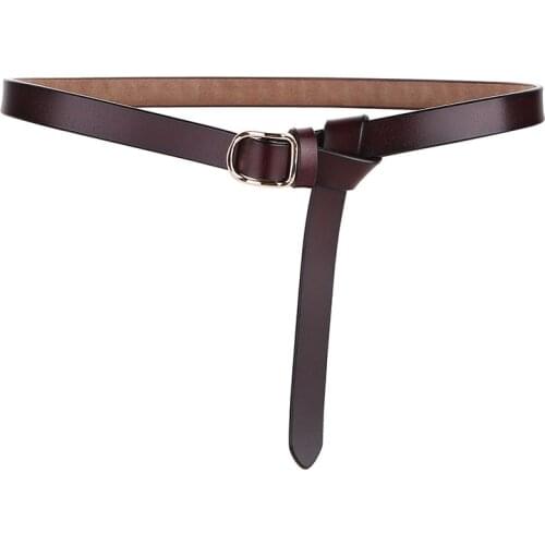 Cow Genuine Leather Luxury Women Belt Jeans Dress Decorated Belt Designer Belts Women