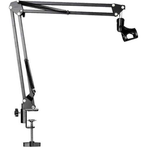 Microphone Arm,Mic Stand for Blue Snowball Suspension Boom Scissor Arm Stand,Mic Clip for Streaming,Recording,Games,Etc